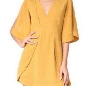 C/MEO Collective Mustard Yellow Dress
